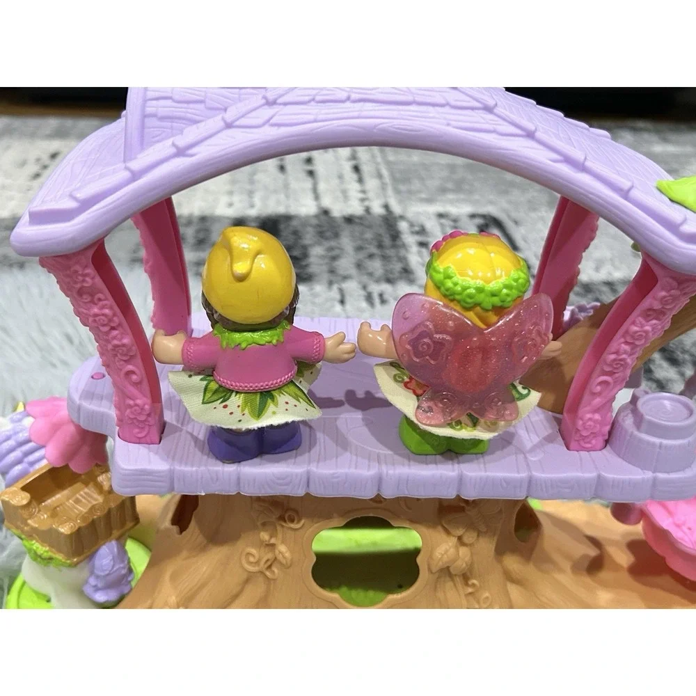 Fisher Price Little People Fairy Treehouse Playset Three Fairies & Unicorn